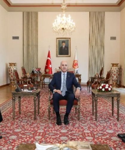 Numan Kurtulmuş, İmralı heyetini kabul etti