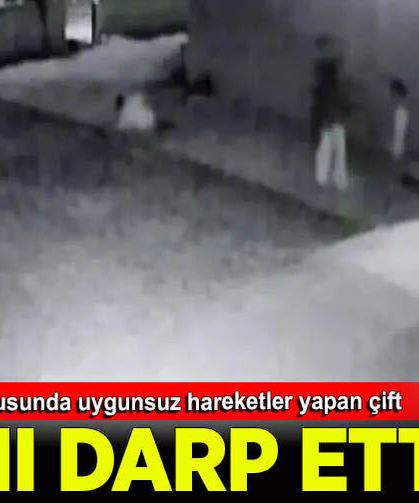 Alkol alıp cami avlusunda uygunsuz hareketler yapan çift kendilerini uyaran imamı dövdü