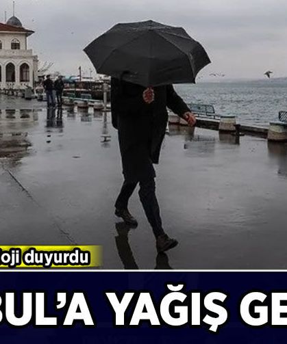 AKOM ve Meteoroloji duyurdu: İstanbul'a yağış geliyor
