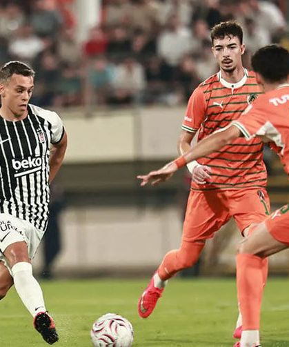 Alanyaspor'dan Beşiktaş'a ağır darbe!
