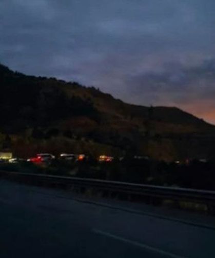 Sivas-Giresun yolunda heyelan: Ekipler harekete geçti