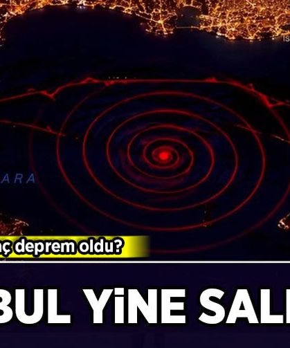 İstanbul yine sallandı! Dünden bugüne kaç deprem oldu?