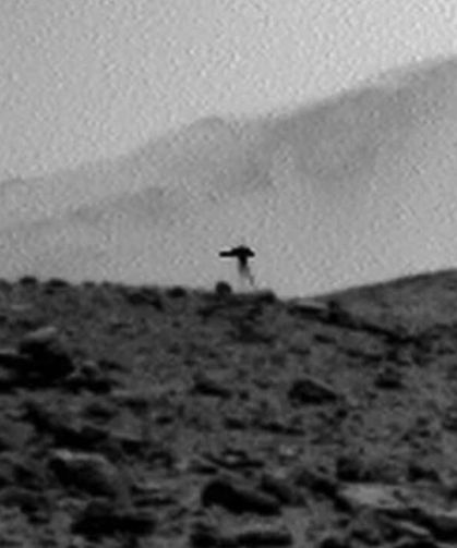 Mars'ta görülen esrarengiz cisim uzaylı değil kozmik ışın çıktı