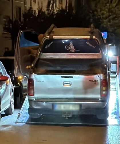 'Dur' ihtarına uymayan sürücüye 550 bin lira ceza kesildi