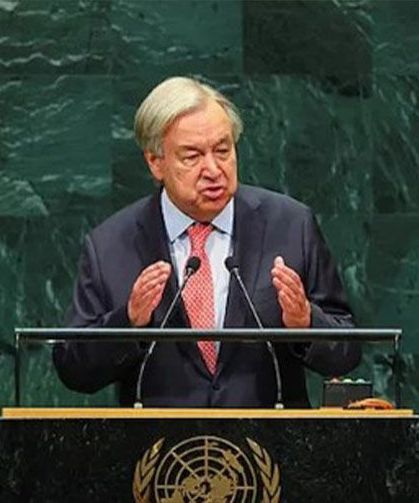 BM Genel Sekreteri Guterres'ten Gazze vurgusu