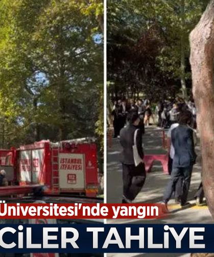 İstanbul Teknik Üniversitesi'nde yangın: Öğrenciler tahliye edildi!