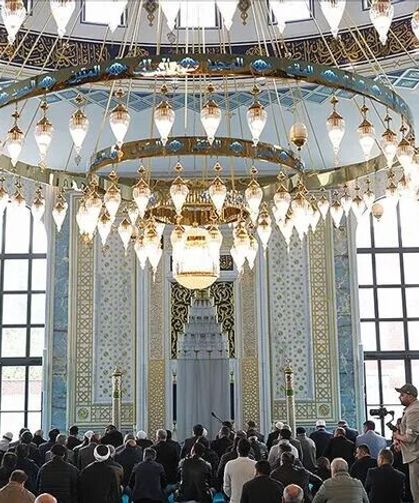 Fransa'da Eyüp Sultan Camisi, Avrupa Miras Günleri kapsamında kapılarını ziyaretçilere açtı