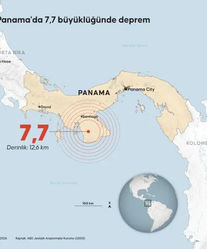 Panama'da depremin ardından Tocumen Uluslararası Havalimanı'nda uçuşlar durduruldu