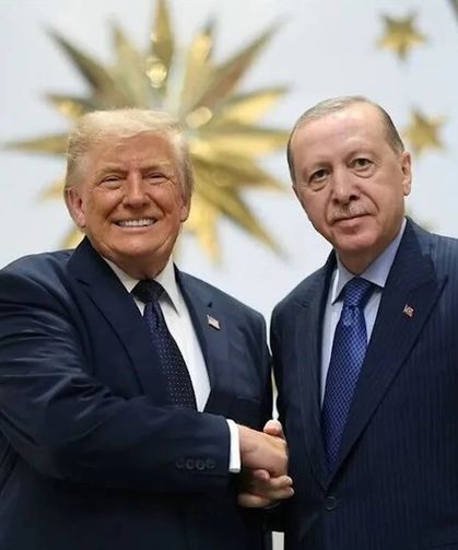 Cumhurbaşkanı Erdoğan, ABD Başkanı Trump'la görüştü
