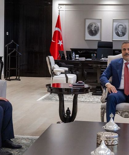 Suriye'nin Ankara Büyükelçiliği Maslahatgüzarı, Bakan Fidan ile işbirliğini görüştü