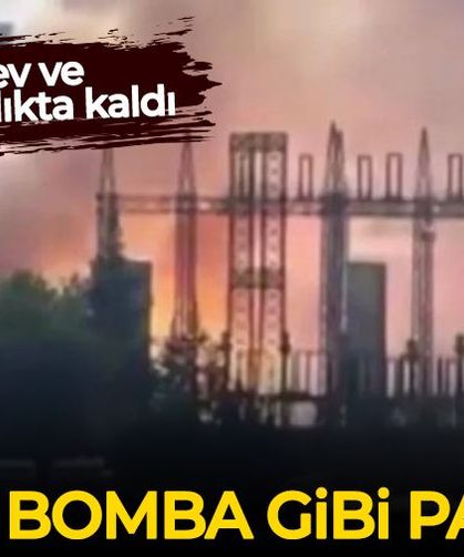 Diyarbakır’da trafo bomba gibi patladı: 80 bin ev ve iş yeri karanlıkta kaldı