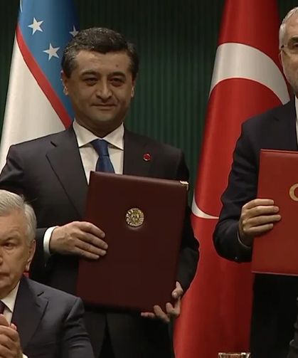 Türkiye-Özbekistan ilişkilerinde yeni adım: 5 anlaşma imzalandı