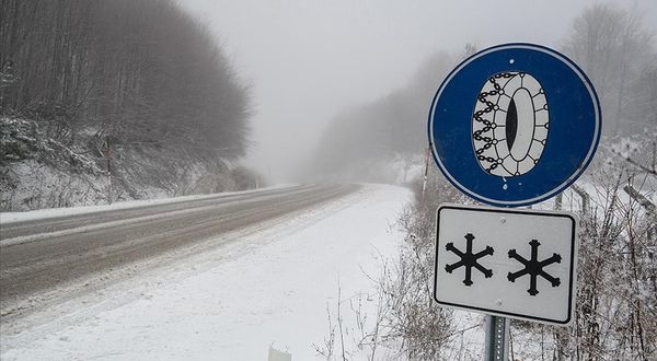 Bursa ve Bilecik için kuvvetli kar yağışı uyarısı