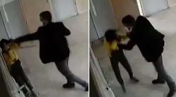 Aksaray'da öğrencisini feci şekilde döven öğretmen görevden alındı