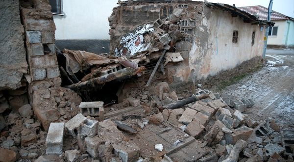 Kayseri'de depremden sonra 20 artçı sarsıntı oluştu