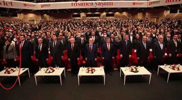 'Erbakan'ı ıslıklarım' diyen Kaftancıoğlu törende en ön sıralarda yer aldı