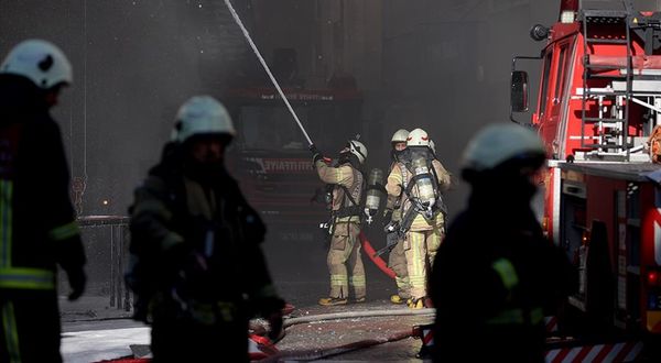 Güngören'de işyeri yangını: 4 işçi hayatını kaybetti