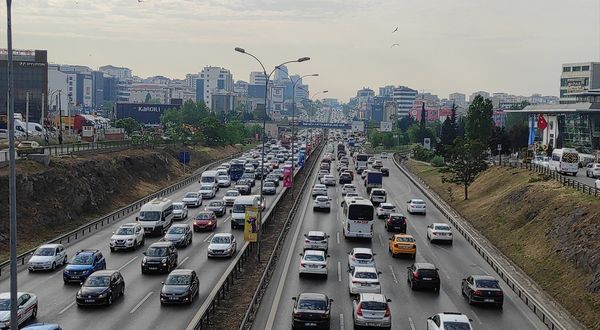 İstanbul'da bayram tatili dönüşü trafiği
