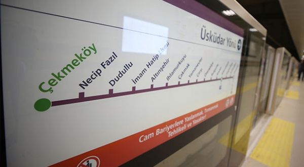 Üsküdar-Çekmeköy metro seferleri teknik arıza nedeniyle yapılamıyor