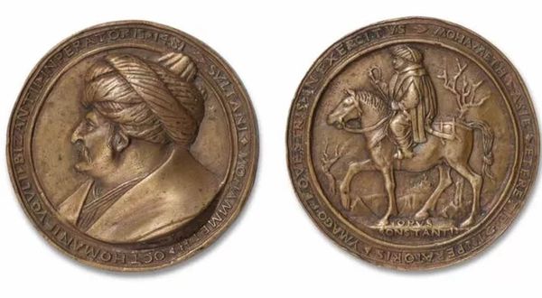 Fatih Sultan Mehmet'in resmedildiği madalyon Londra'da müzayedeye çıkıyor