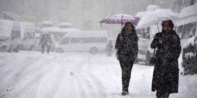 Meteoroloji açıkladı! 14 il için kuvvetli kar yağışı uyarısı