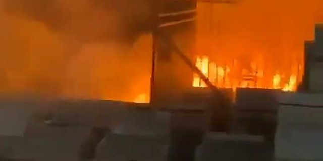 İşgalci İsrail güçleri, Müslüman mezarlığını ateşe verdi