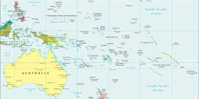 Okyanusya (Avustralya) kıtası ülkeleri hangileridir?