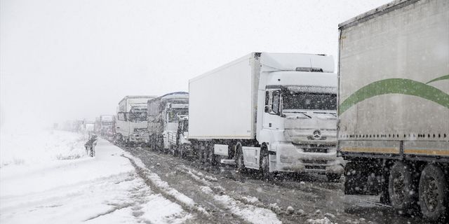 Erzurum ve Ardahan'da yoğun kar yağışı etkili oluyor