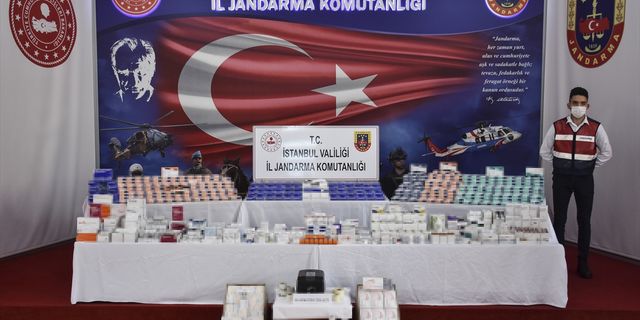 İstanbul'da kaçak ilaç operasyonu!
