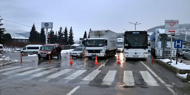 TAG Otoyolu Osmaniye'den Gaziantep yönüne kapatıldı