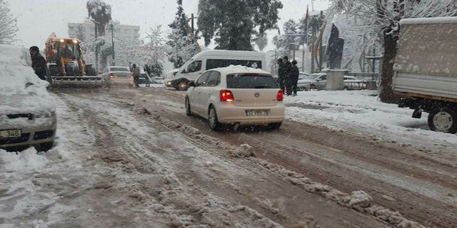 Gaziantep'te yoğun kar uyarısı