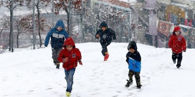 Samsun'da kar nedeniyle il genelinde eğitime ara verildi