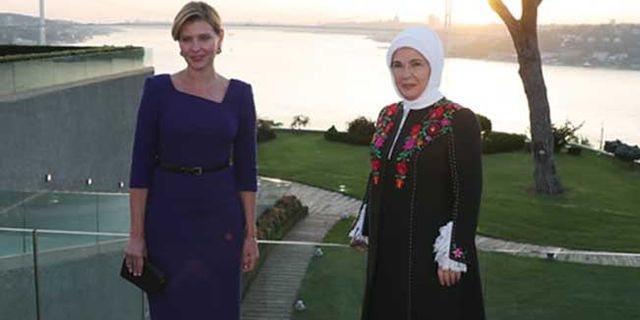 Emine Erdoğan'dan Olena Zelenskiy'e video mesaj