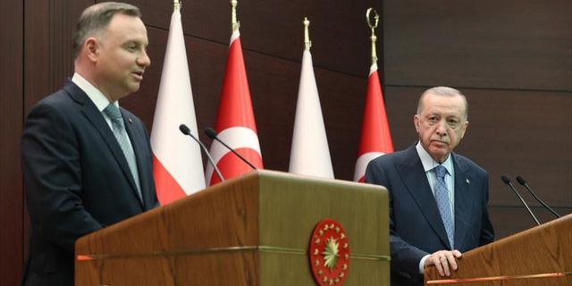 Başkan Erdoğan ve  Polonya Cumhurbaşkanı Andrzej Duda'dan ortak açıklama!