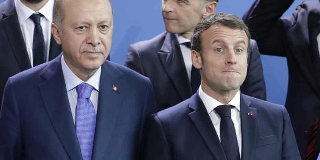 Cumhurbaşkanı Erdoğan, Emmanuel Macron ile telefonda görüştü