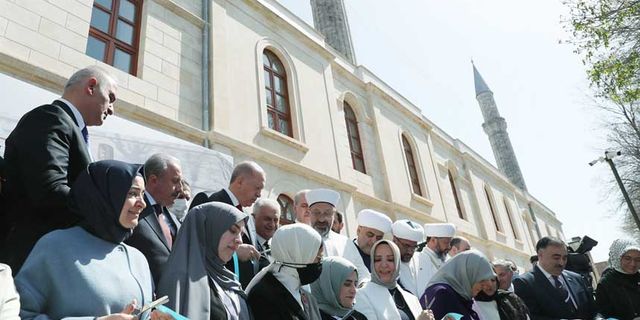 Ayasofya Fatih Medresesi, Erdoğan'ın katılımıyla açıldı