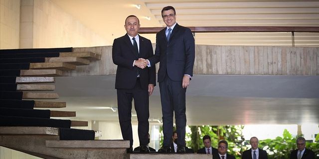 Bakan Çavuşoğlu: Brezilya ile önümüzdeki süreçte 10 milyar dolarlık ticaret hacmi hedefledik