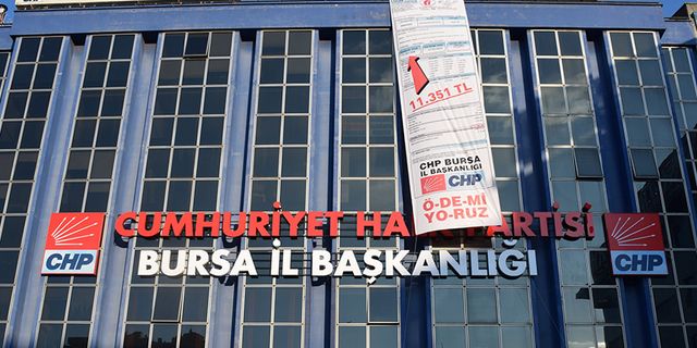 Bursa'da CHP il başkanlığının elektriği kesildi