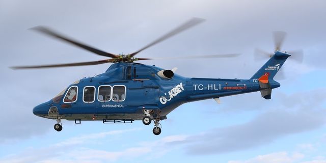 Yeli helikopter Gökbey hava ambulansı olarak kullanılacak