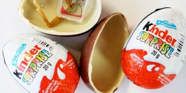 Kinder Sürpriz yumurtalarda Salmonella alarmı
