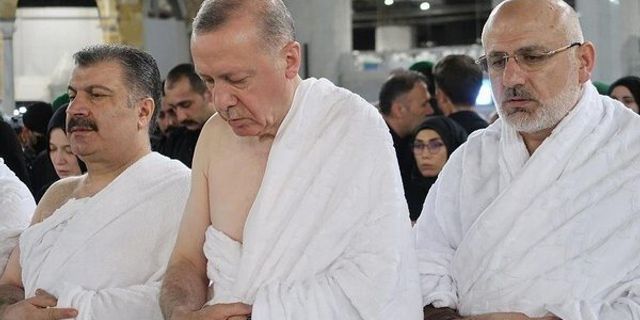 Cumhurbaşkanı Erdoğan ve heyeti umre ziyaretinde