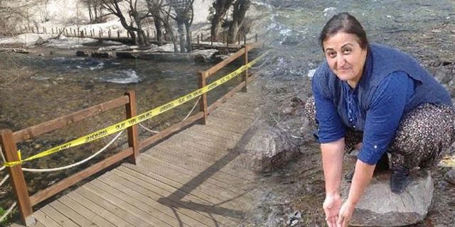 Korkuluğu kırılan köprüden düşen kadın hayatını kaybetti