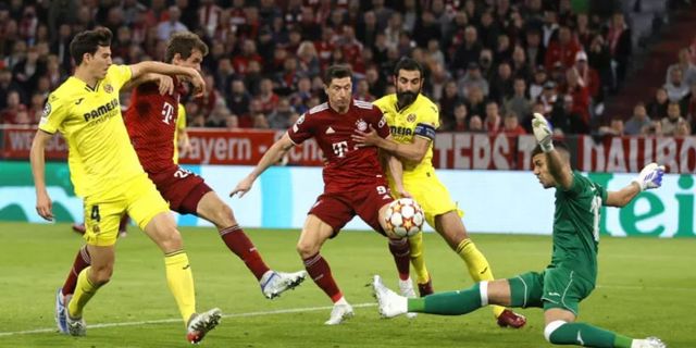 Devler Ligi'nde Villareal sürprizi! Bayern 88'de yıkıldı...