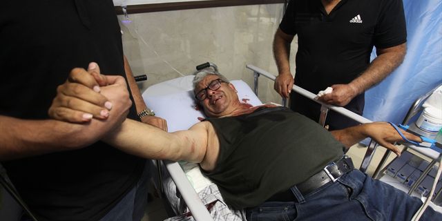 İsrail güçleri tarafından vurulan Filistinli gazeteci yaralandı