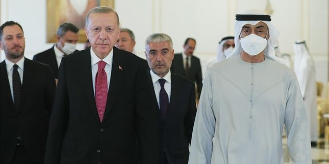 Cumhurbaşkanı Erdoğan BAE'de