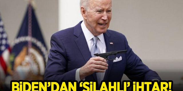 Joe Biden'dan kongreye silah önerisi