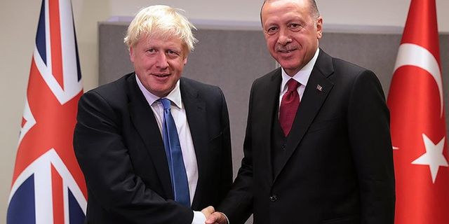 Erdoğan, İngiltere Başbakanı Johnson ile telefonda görüştü