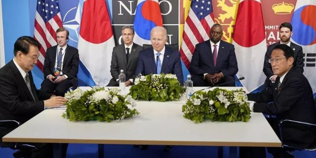 Japonya, ABD ve Güney Kore'den üçlü zirve
