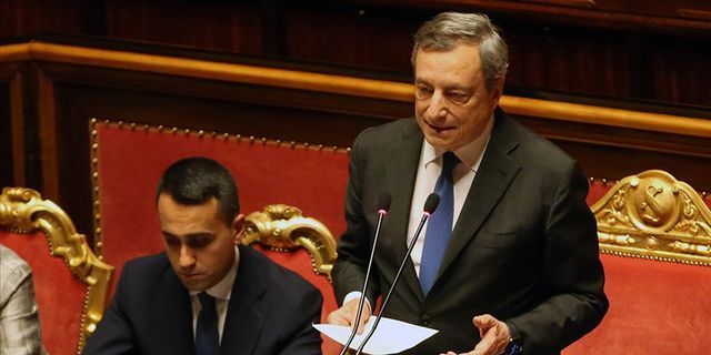 İtalya Başbakanı Mario Draghi, istifa kararı aldığını açıkladı