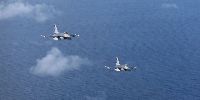 Yunan F-16'lardan, NATO görevi yapan Türk F-16'lara radar kilidiyle taciz